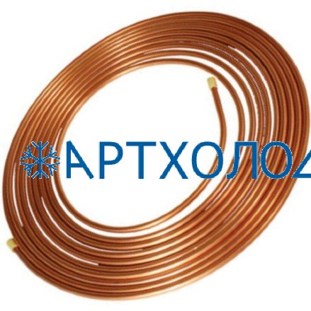 Медная труба Россия 3/8" (9,52х0,81) ASTM B280, бухта 15м Медная труба Россия 3/8" (9,52х0,81) ASTM B280, бухта 15м